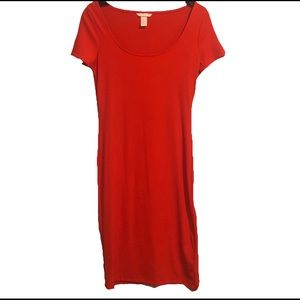 H&M Red Dress Size Small